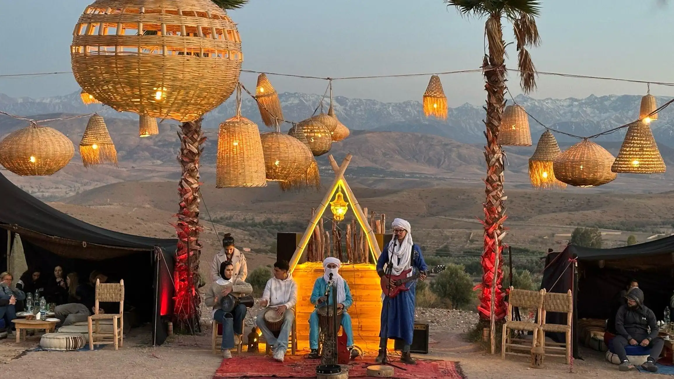 Agafay Desert camel ride - Desert exploration near Marrakech