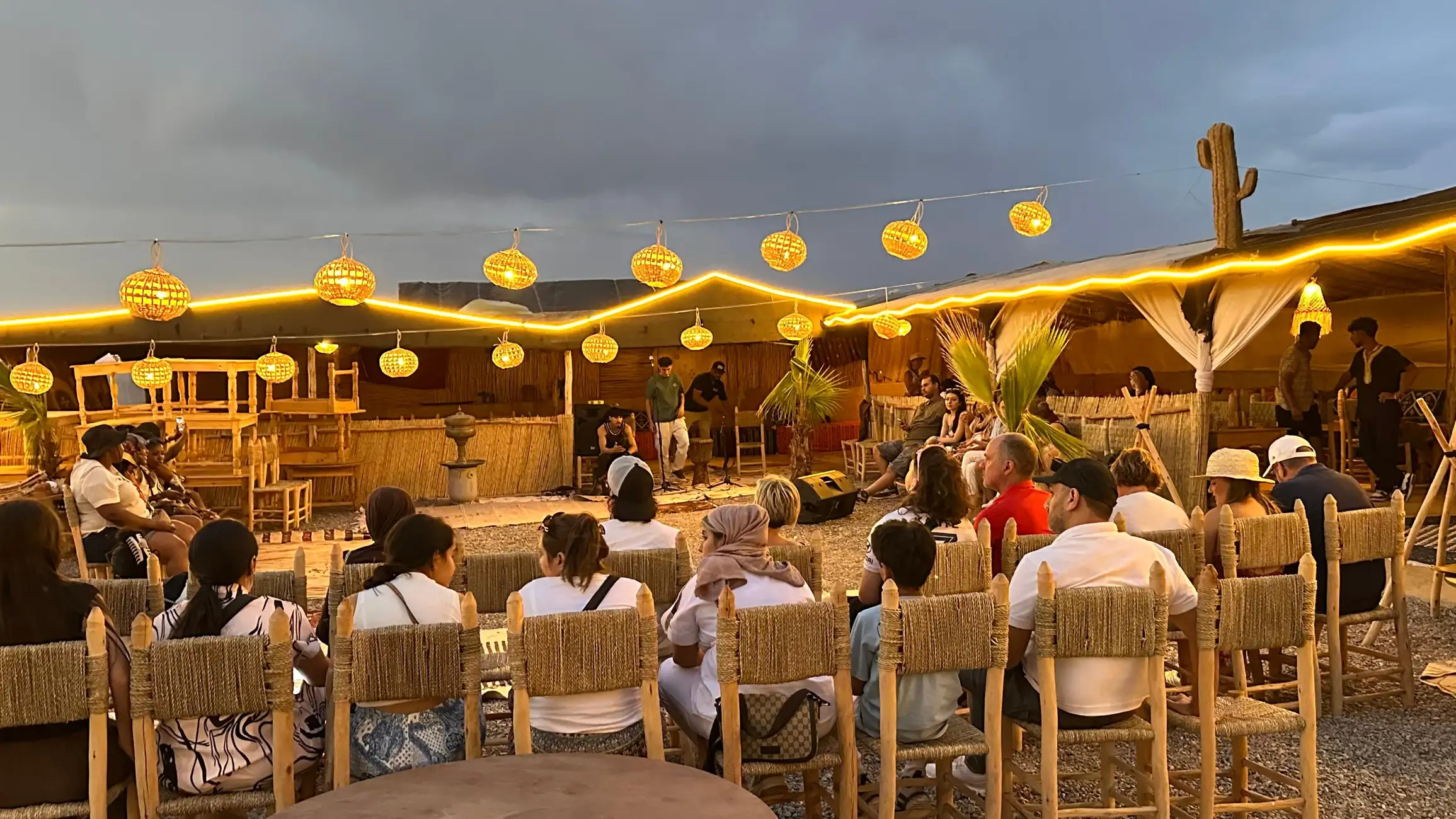 Full Day Trip From Marrakech To Agafay Desert - Sunset dinner and fire show experience