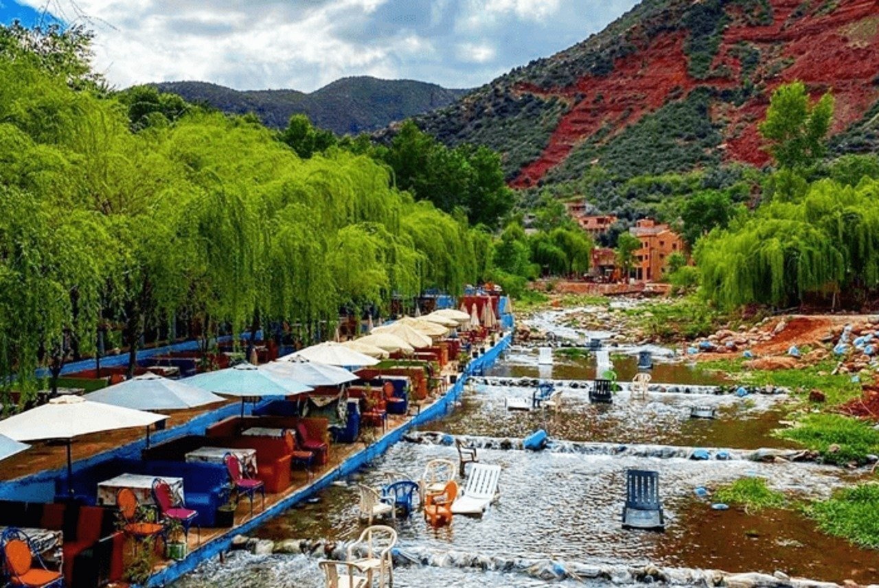 Full Day Trip From Marrakech To Ourika Valley Waterfalls - Stunning mountain scenery and waterfalls